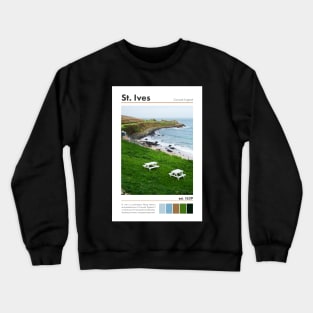 St. Ives, Cornwall Crewneck Sweatshirt